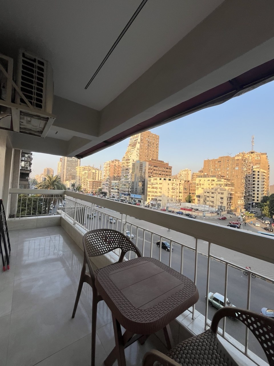 2-bedroom hotel apartment in Mohandessin, ideally located on Al Riyadh Street.
